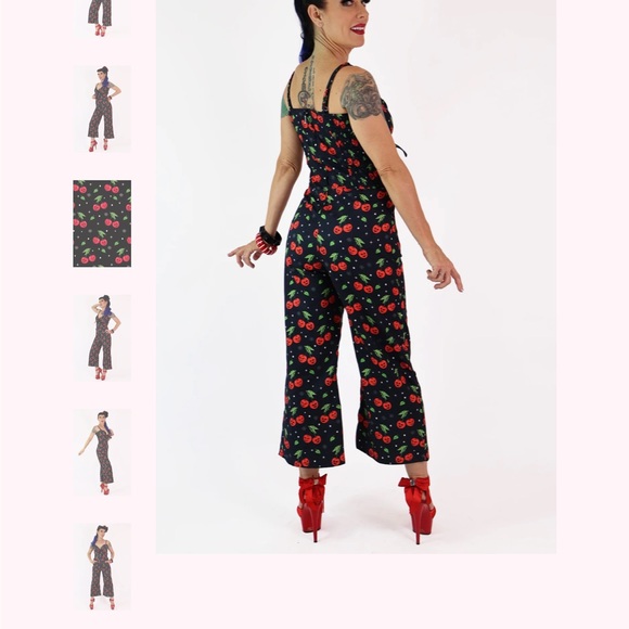 Cherry Skull Jumpsuit - Picture 2 of 6